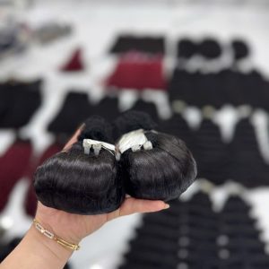 Vietnam Raw Egg Curl Bundle Natural Black