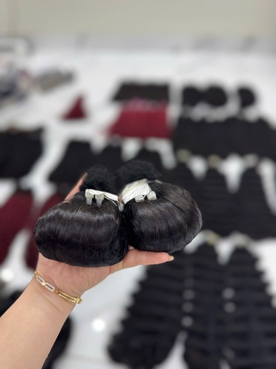 Vietnam Raw Egg Curl Bundle Natural Black