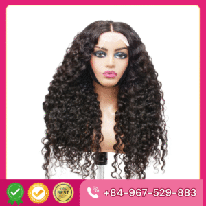 Wig – Curly – Natural color