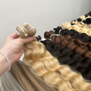 andreahairvn natural wavy weft hair extensions