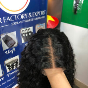 Alternative view of Burmese Curly Wig – 100% Human Hair from Vietnam | Sun Hair