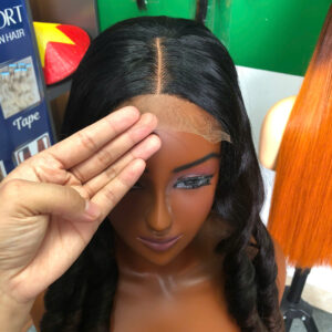 Điền: Loose Wave Wig 24 inch Ombre Dark Brown – Human Hair Wig from Vietnam