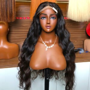Ombre Dark Brown Color Wavy Wig – 100% Raw Vietnames Hair From Sun Hair