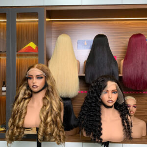 Alternative view of Wavy Wig 22’’ – Piano Blonde Color | 100% Raw Vietnamese Hair from Sun Hair